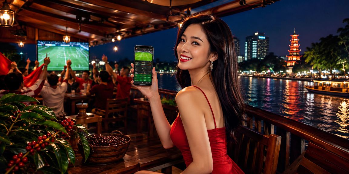Người chơi cá cược thể thao trên ứng dụng điện thoại tại Hà Nội
